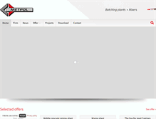 Tablet Screenshot of met-pol.eu